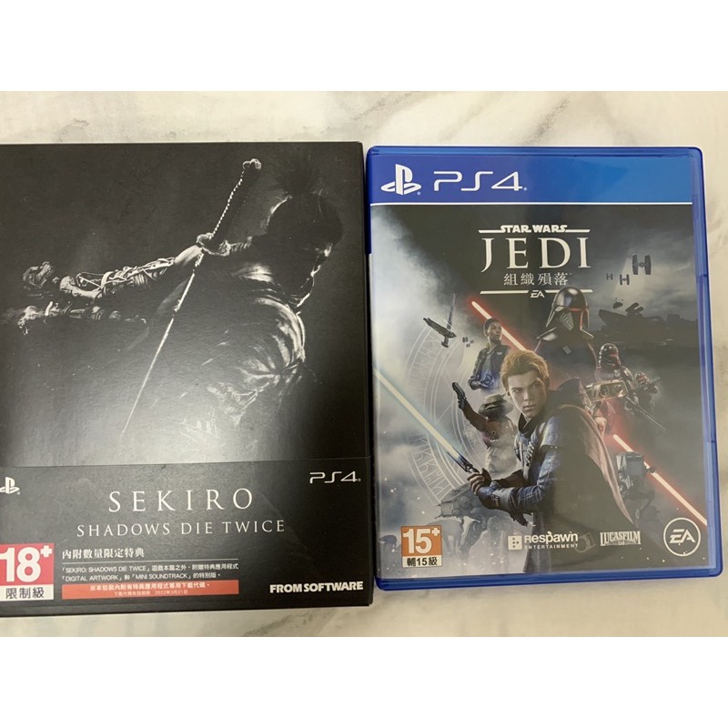 二手PS4遊戲片&gt;隻狼、JEDI