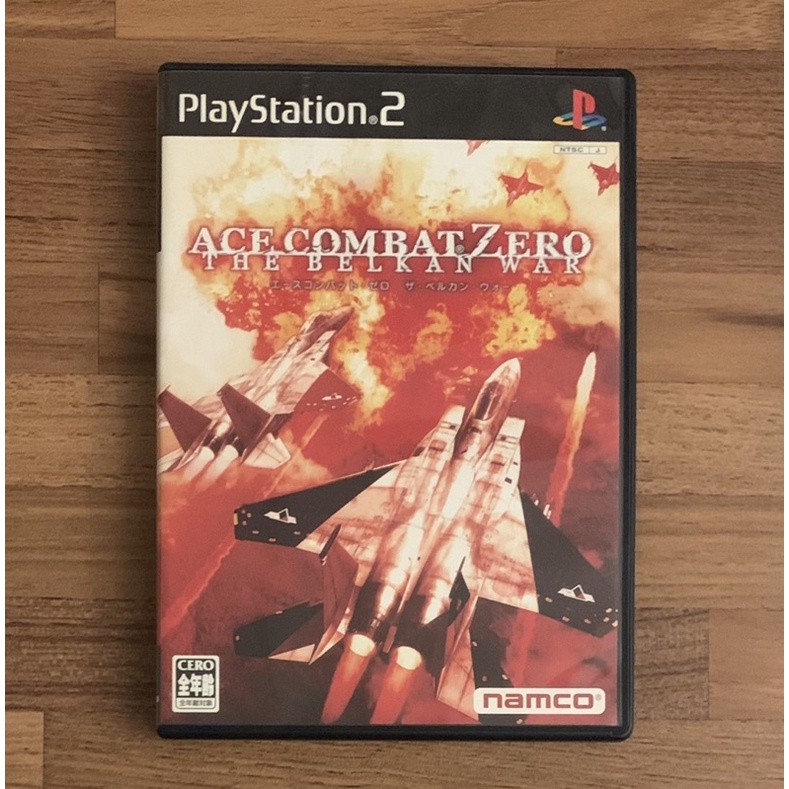 PS2 空戰奇兵 Zero 貝爾卡戰役 正版遊戲片 原版光碟 日文版 日版適用 二手片 SONY