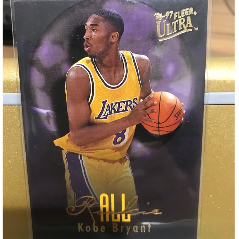 NBA 球卡 Kobe Bryant rookie card 老大96-97Fleer Ultra湖人隊