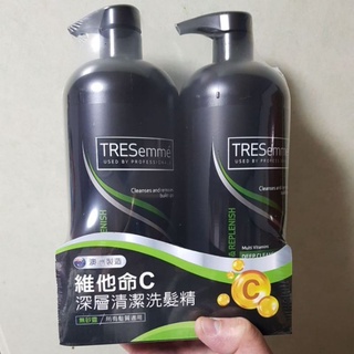 絨仔的店 好市多 costco 新包裝有壓頭 TRESemme 翠絲蜜 無矽靈深層清潔洗髮精 900ml/罐