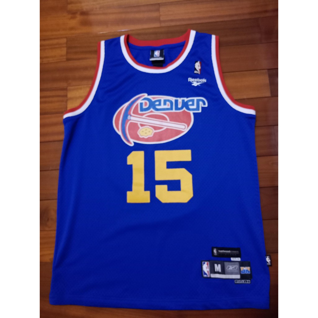 "NBA Jersey" 丹佛金塊復古藍大鋤球衣 甜瓜 Melo Anthony