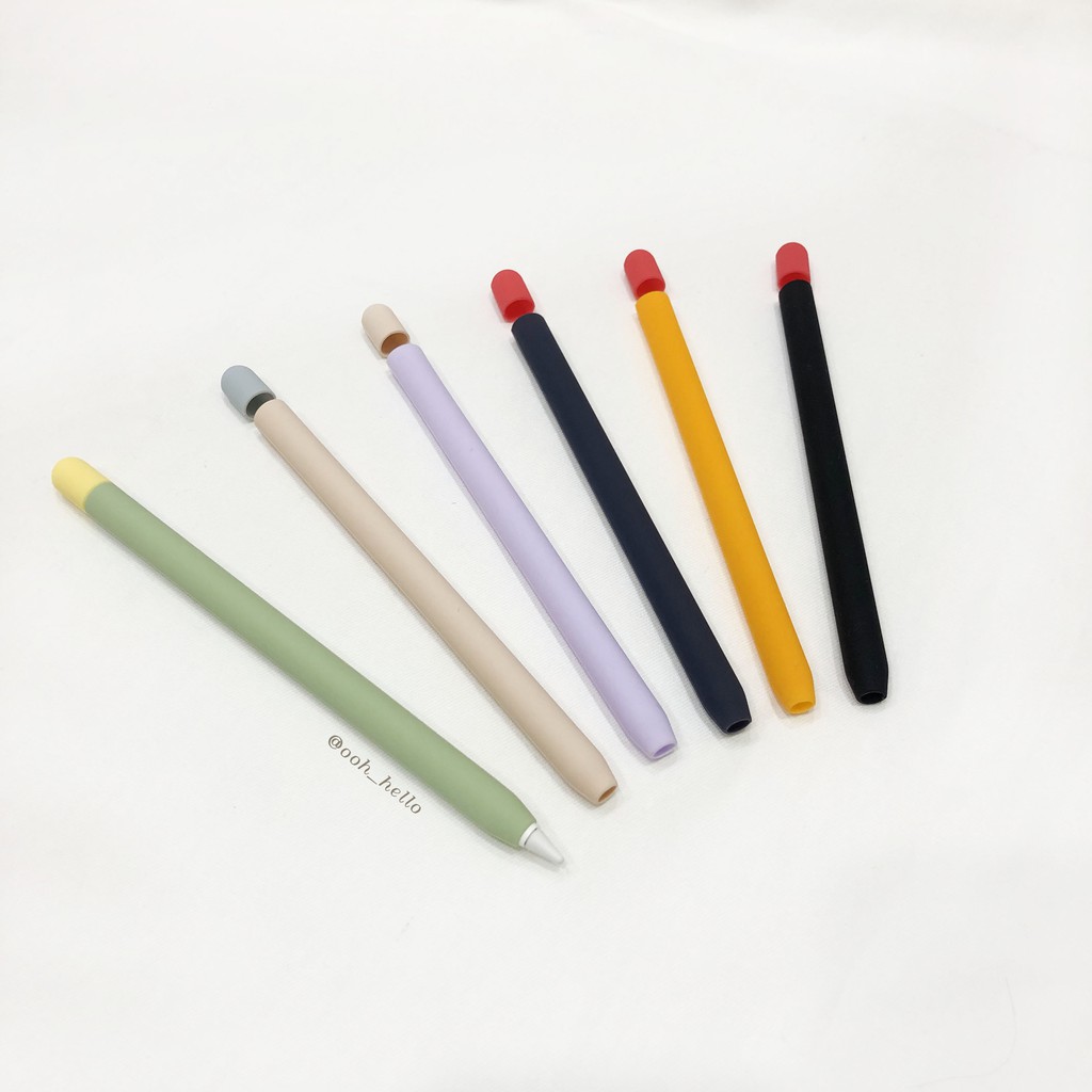 ［ooh_hello] apple pencil筆套 applepencil保護套 筆套 矽膠筆套 一代 二代