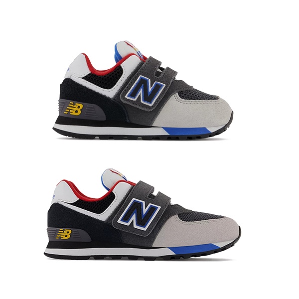 【NEW BALANCE】NB 574 撞色 童鞋 魔鬼氈 運動鞋 中童 小童 -IV574LB1 PV574LB1