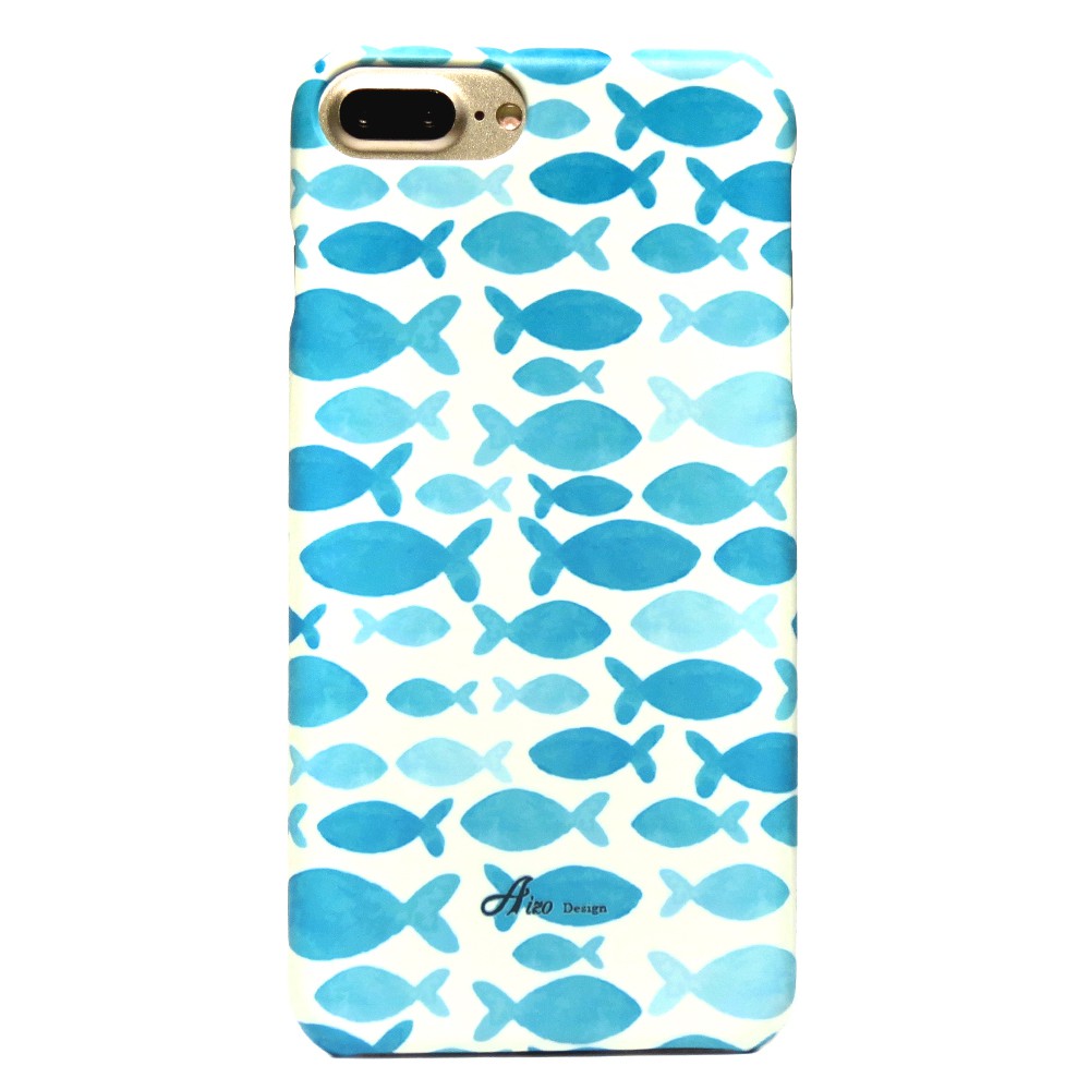 SaraGarden 客製化 iPhoneXR/XSMax/8Plus/6S手機殼【多款手機型號提供】漸層水彩魚