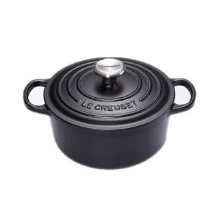 法國 LE CREUSET 鑄鐵鍋 LC鍋 20cm 暗夜黑/火焰橘/馬賽藍