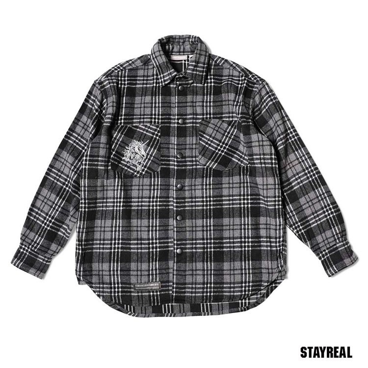 全新☆STAYREAL CROXXBONES x 怪獸花鳥風月L寸短T☆附徽章 全新☆STAYREAL CROXXBONES x 怪獸花鳥風月L寸短T☆附徽章