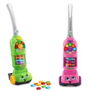 美國 LeapFrog 跳跳蛙 走走數數吸塵器(粉/綠)【麗兒採家】