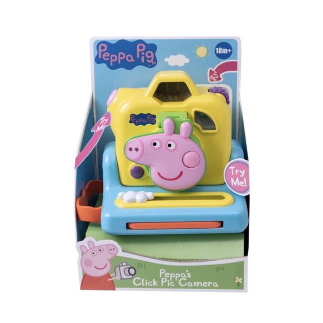 🔥現貨‼️正版 粉紅豬小妹佩佩豬 Peppa Pig 拍立得相機玩具
