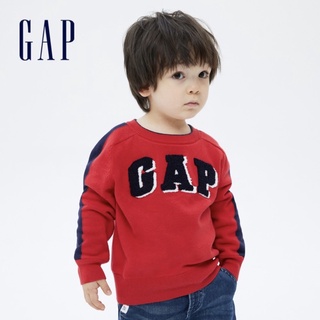 Gap 幼童裝 Logo內刷毛毛衣 男女同款 5Y紅色 正價990 直接6折帶走