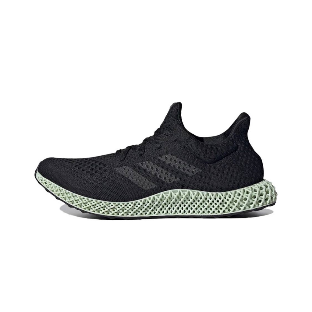  100%公司貨 Adidas 4D Futurecraft 黑綠 編織 跑鞋 馬牌底 黑 FZ2560 男女