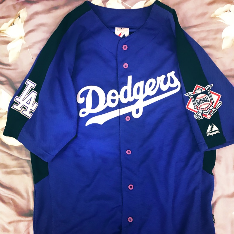 郭泓志 LA Dodgers 道奇球衣(Majestic)（暫保留給nk00526540)