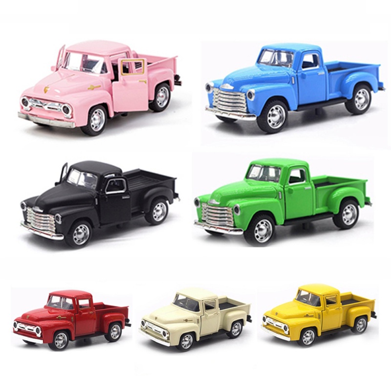 皮卡合金車模型 汽車模型 兒童玩具汽車模型 寶寶早教益智玩具【IU貝嬰屋】