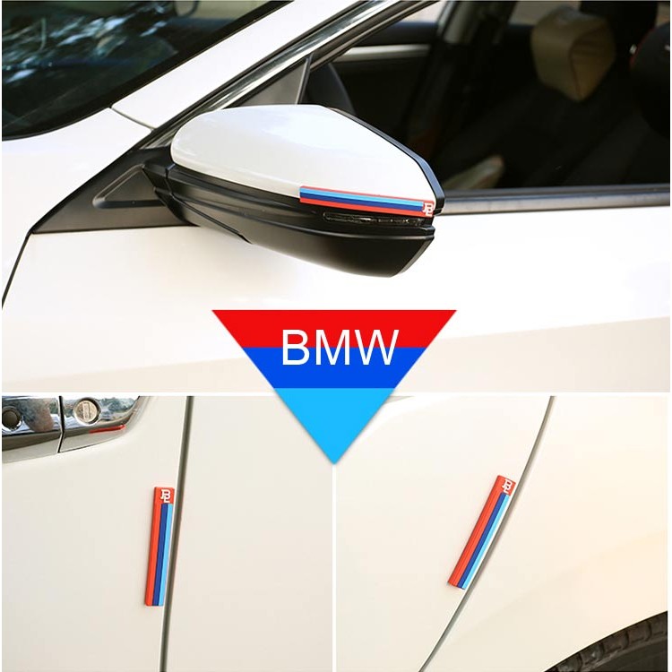 矽膠汽車防撞條(BMW三色款) / 後視鏡 車門 防撞條