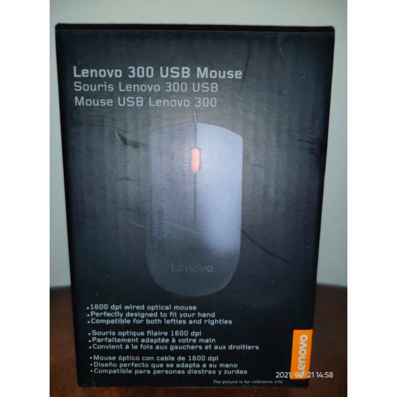 全新 Lenovo 300USB 滑鼠