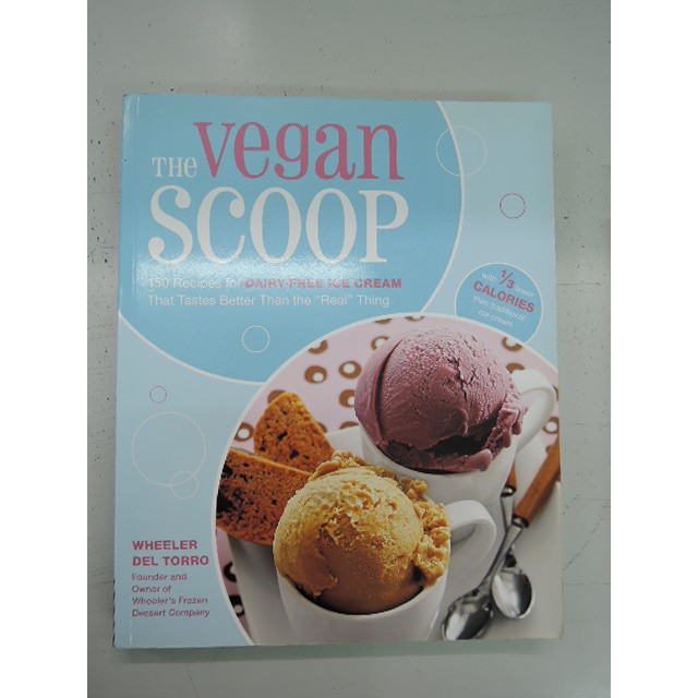[阿維的書店HR3] The Vegan Scoop 素食-不含乳製品冰淇淋食譜  | 9781592333929