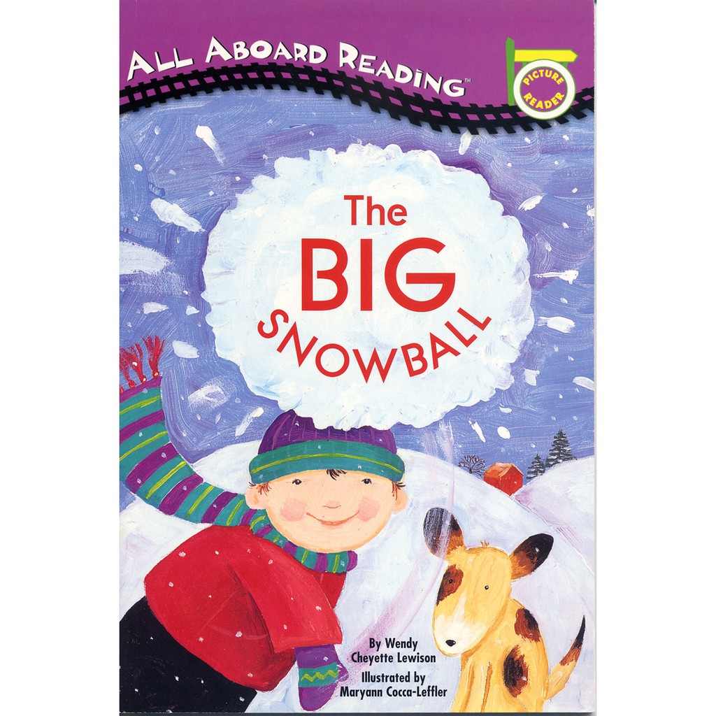 The Big Snowball 汪培珽英文書單 英文圖式初階讀本外文書童書橋樑書英文讀本 蝦皮購物