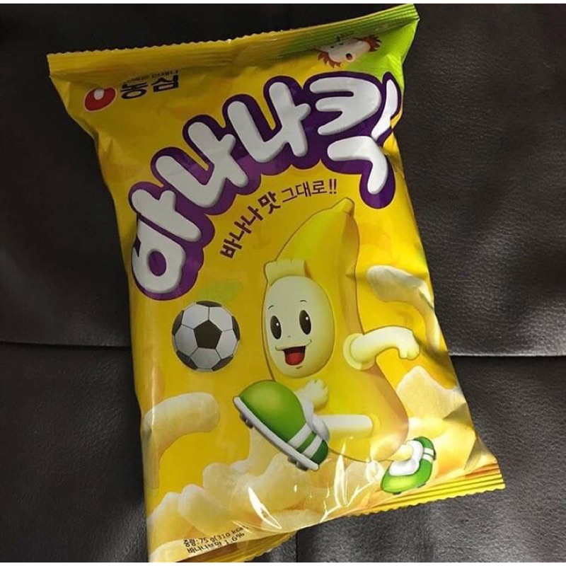 《現貨售完為止》韓國代購🇰🇷⭐️韓國農心 香蕉餅乾條 香蕉餅乾 BTS柾國廣告同款⭐️
