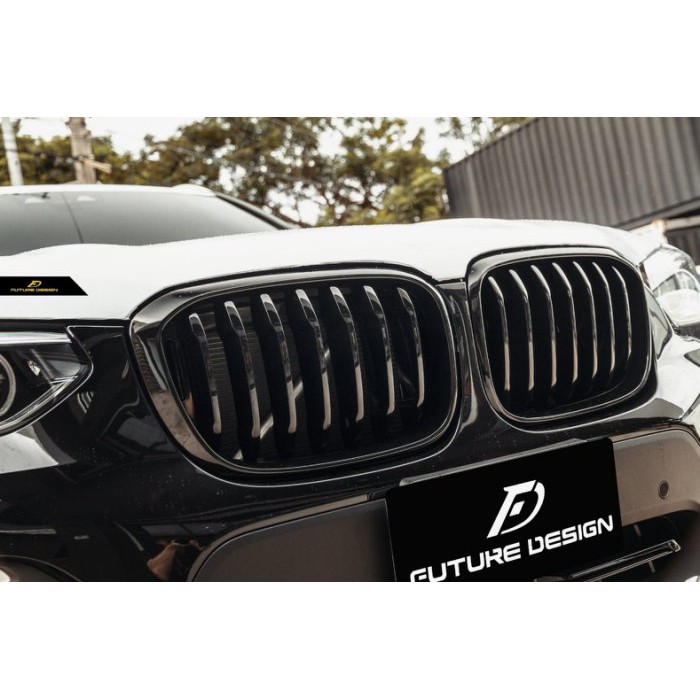 【政銓企業】BMW G01 G02 X3 X4 單線 亮黑 水箱罩 亮黑鼻頭 免費安裝 全車系專用 現貨供應