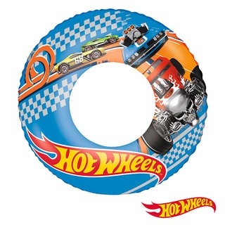 Hot Wheels風火輪汽車充氣泳圈 93401 (夏天夏日夏季泳池海灘海邊沙灘戲水玩水清涼兒童Bestway救生)