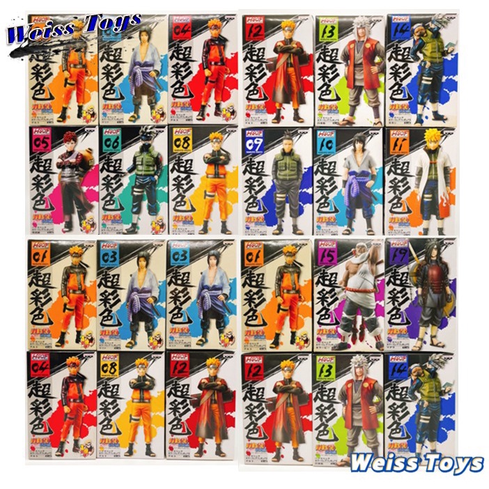 ★維斯玩具★ 日版 火影忍者 NARUTO 超彩色 疾風傳 HSCF 絕版老物 班 自來也 我愛羅 鼬 奇拉比 波風鳴人