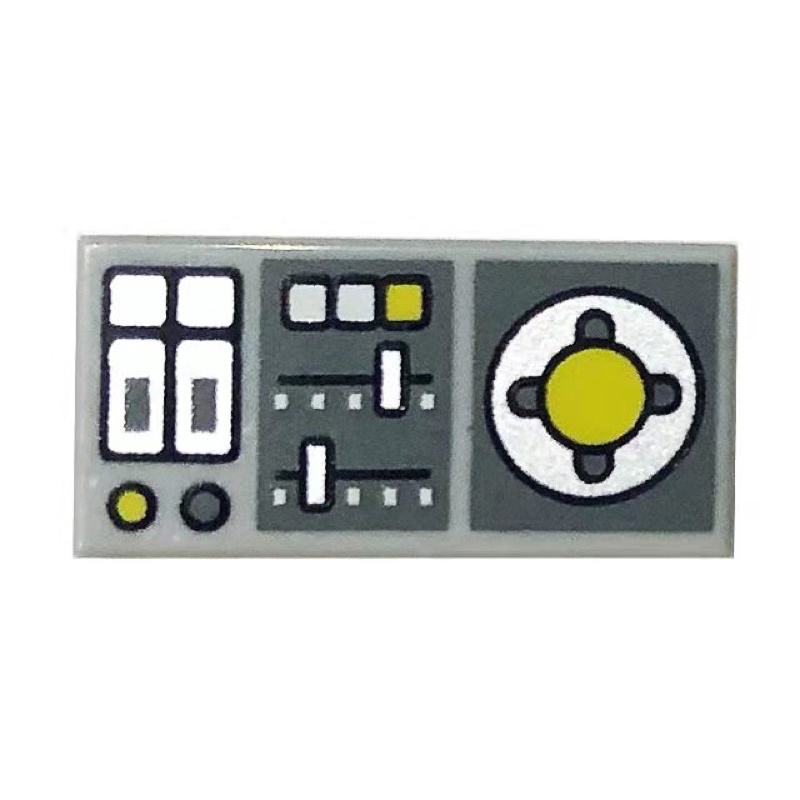 樂高 LEGO 印刷磚 機械控制面板（3069bpb0847 75290 76150 21324)