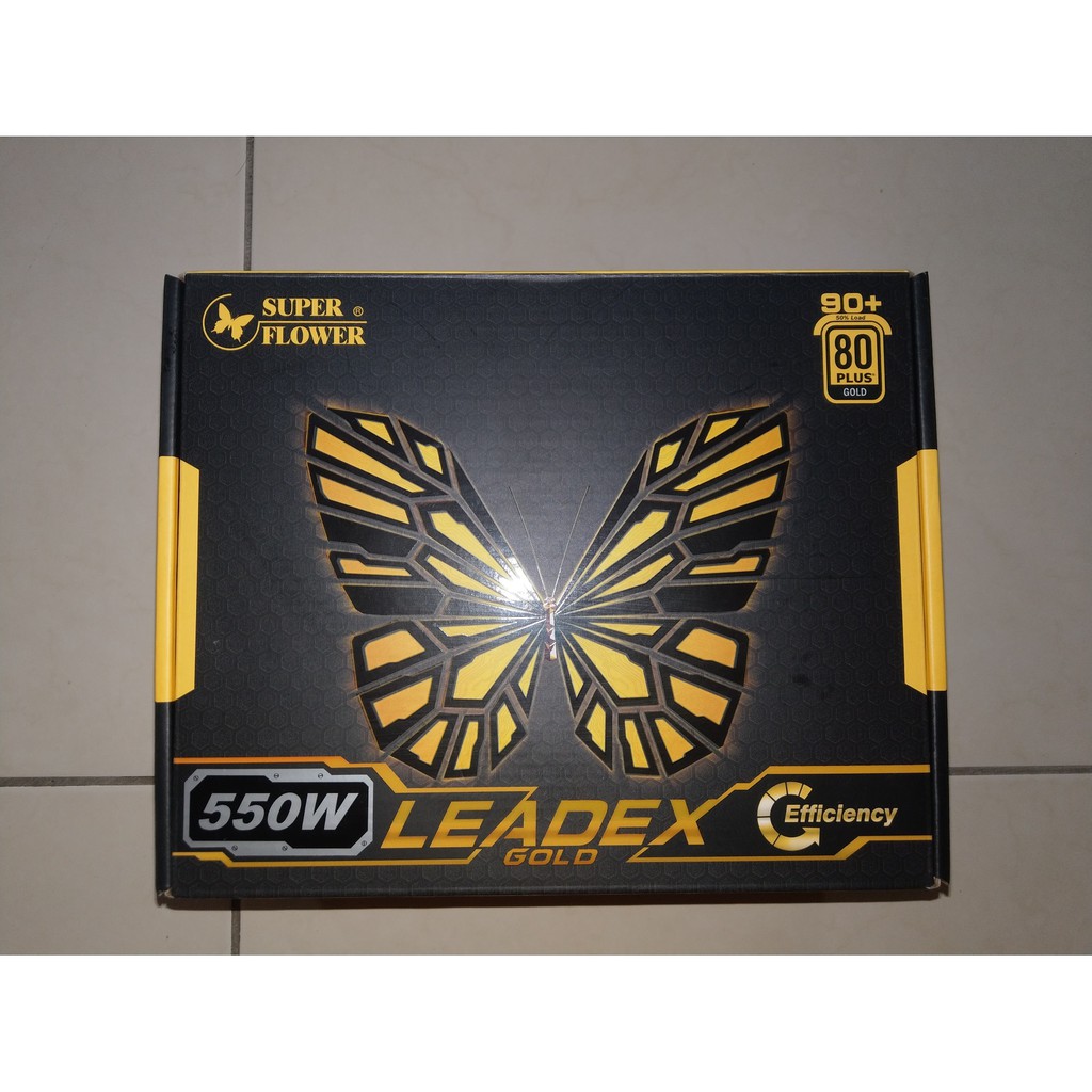 振華 LEADEX 550W 80+金牌 全模組日系固態電容 電源供應器