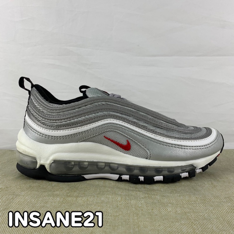 Nike Junior Air Max 97 Trainer Black / White Q51a7821ET90