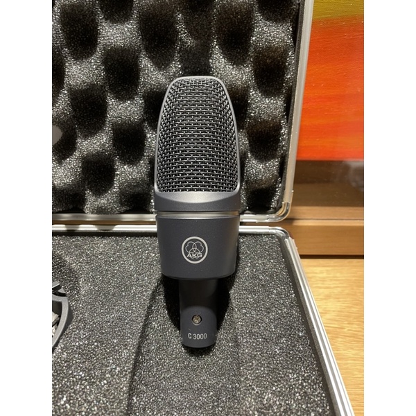 (二手品 降價！)  AKG C3000  電容麥克風 近新品 功能正常