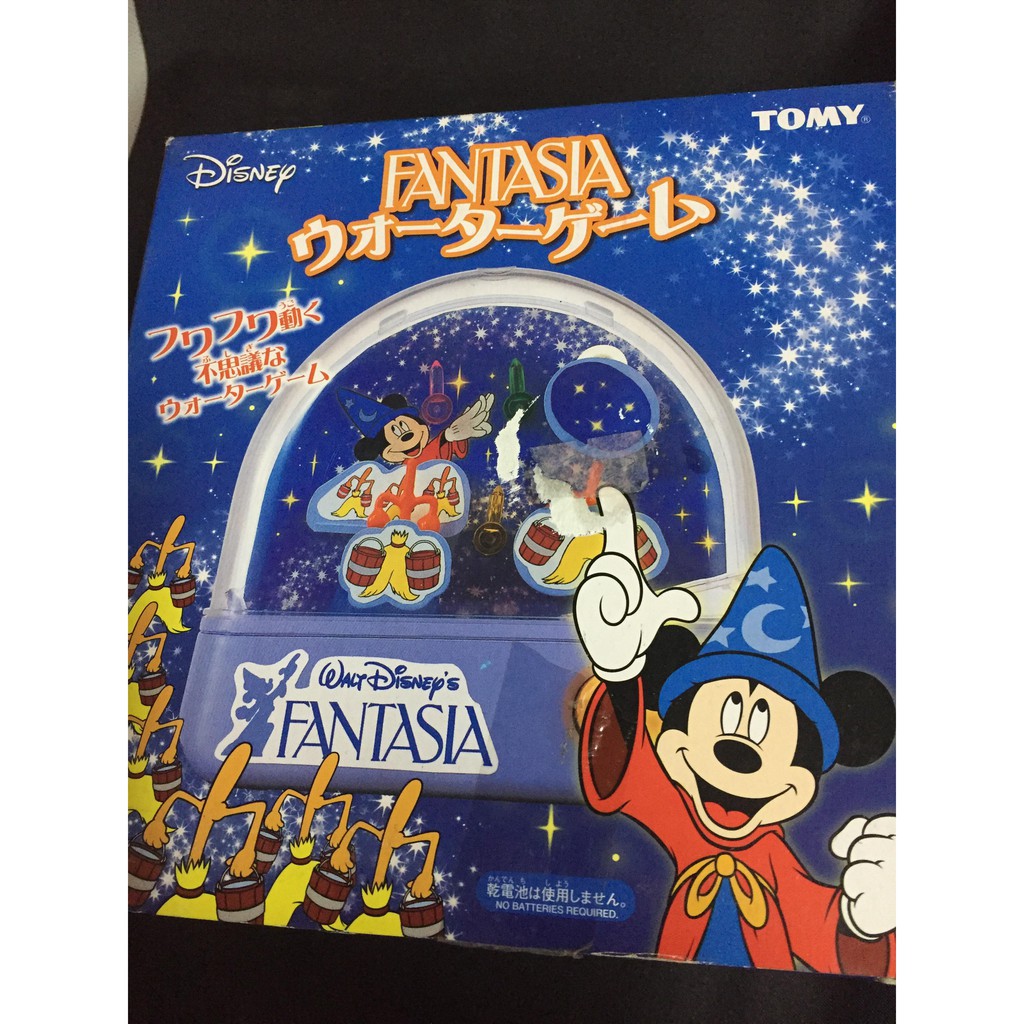 夢幻老件 米奇幻想曲mickey Fantasiamickey Fantasia 水族箱按壓玩具 經典夢幻魔法時刻重現 蝦皮購物