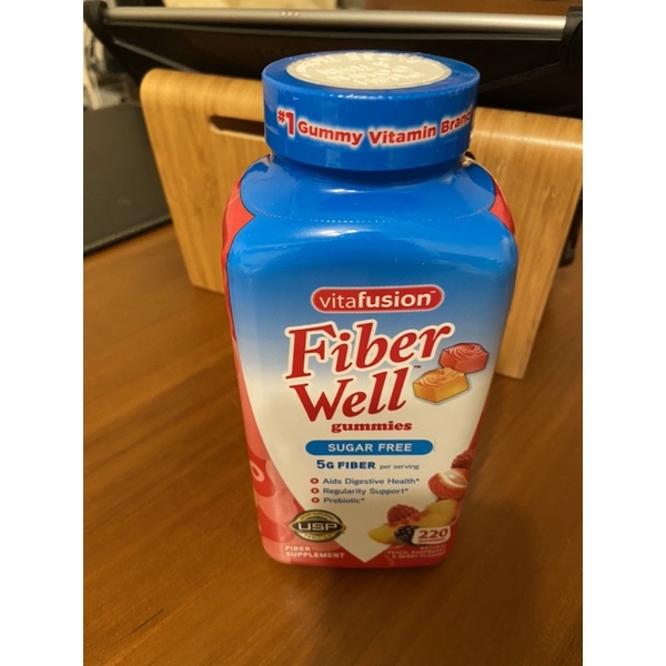 Vitafusion 纖維軟糖 維他命 Fiber Well Gummies 220顆-美國購回現貨在台