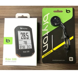 Bryton 320T GPS馬錶 中文無線連網自行車導航記錄器 另有 320E