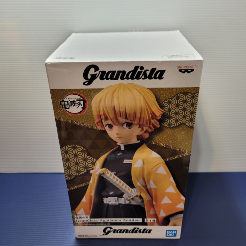 現貨 代理 景品 鬼滅之刃 Grandista GROS 我妻善逸 善逸 長盒 公仔