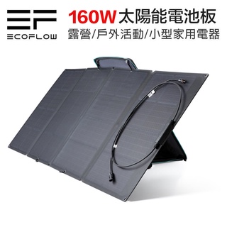 ECOFLOW 160W SOLAR PANEL 太陽能板【eYeCam】全新行動充電 充電器 充電板 發電 露營旅遊