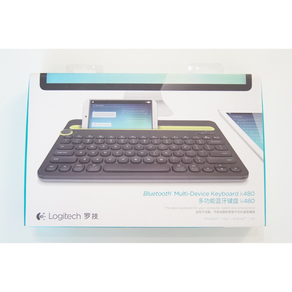 羅技 Logitech K480 多功能藍牙鍵盤