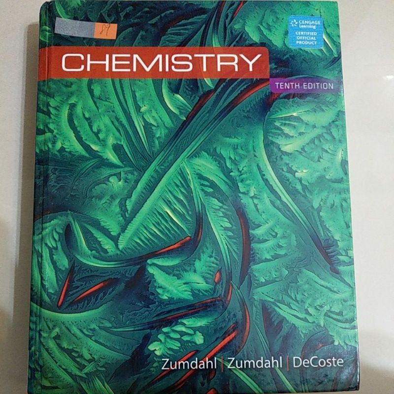 89 CHEMISTRY （TENTH EDITION）Zumdahl Zumdahl DeCoste