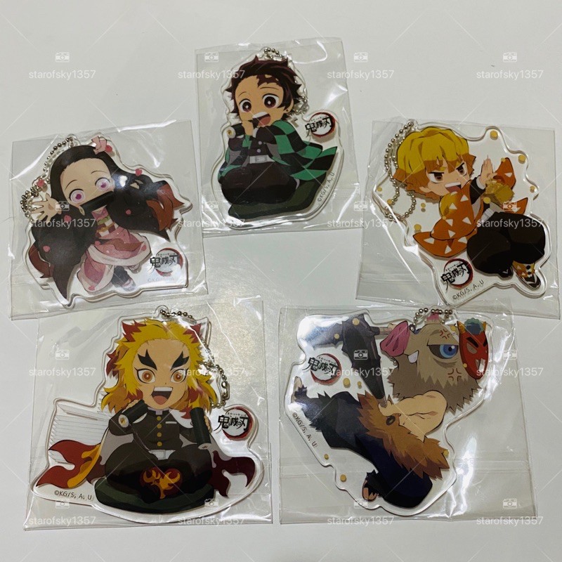 現貨鬼滅之刃節分隨機吊飾日本ufotable 限定炭治郎禰豆子善逸伊之助炎柱煉獄杏壽郎壓克力吊飾 蝦皮購物