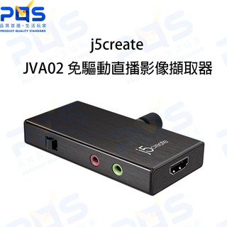 j5create JVA02 免驅動直播影像擷取器+T型OLED動態螢幕顯示充電傳輸線1.2米 直播裝置 臺南PQS
