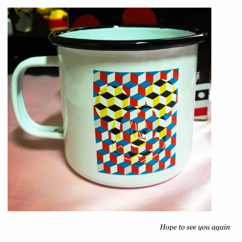 全新 全家wesco雙層不鏽鋼琺瑯杯 隨行杯 450ml 黃色 露天拍賣