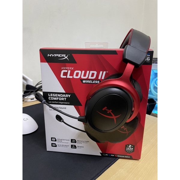HyperX Cloud II WIRELESS 電競耳機