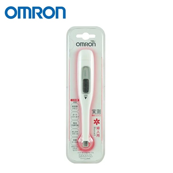 【歐姆龍OMRON】電子體溫計 MC-172L 婦女基礎體溫計 (口中用) 婦女體溫計 MC172L