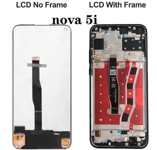 適用於 華為 Nova 5 5T 5Z 5pro 5ipro螢幕總成 手機螢幕面板 液晶顯示屏 液晶螢幕帶框 送拆機