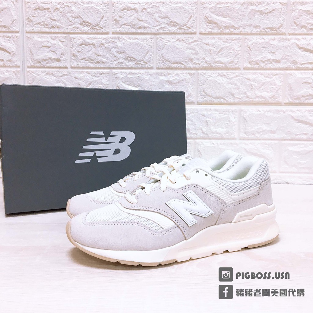 【豬豬老闆】NEW BALANCE 997H 復古 慢跑鞋 米白 麂皮 男女鞋 CM997HCB