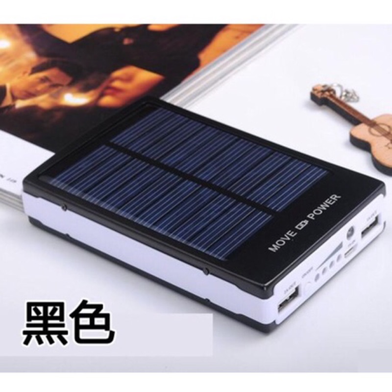 現貨-太陽能LED露營燈行動電源4000mAh