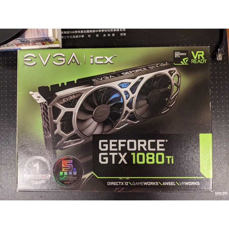 EVGA Geforce GTX1080ti O11G 有盒保固內 GTX 1080ti SC2