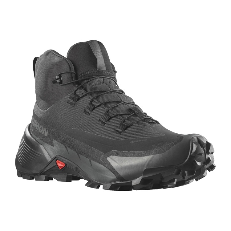 Salomon|法國|Salomon CROSS HIKE 2 GTX 男款 中筒登山鞋/黑/磁灰 L417312