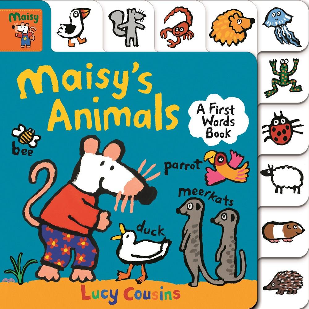 Maisy’s Animals：A First Words Book 小鼠波波的動物單字書(美國版)（外文書）