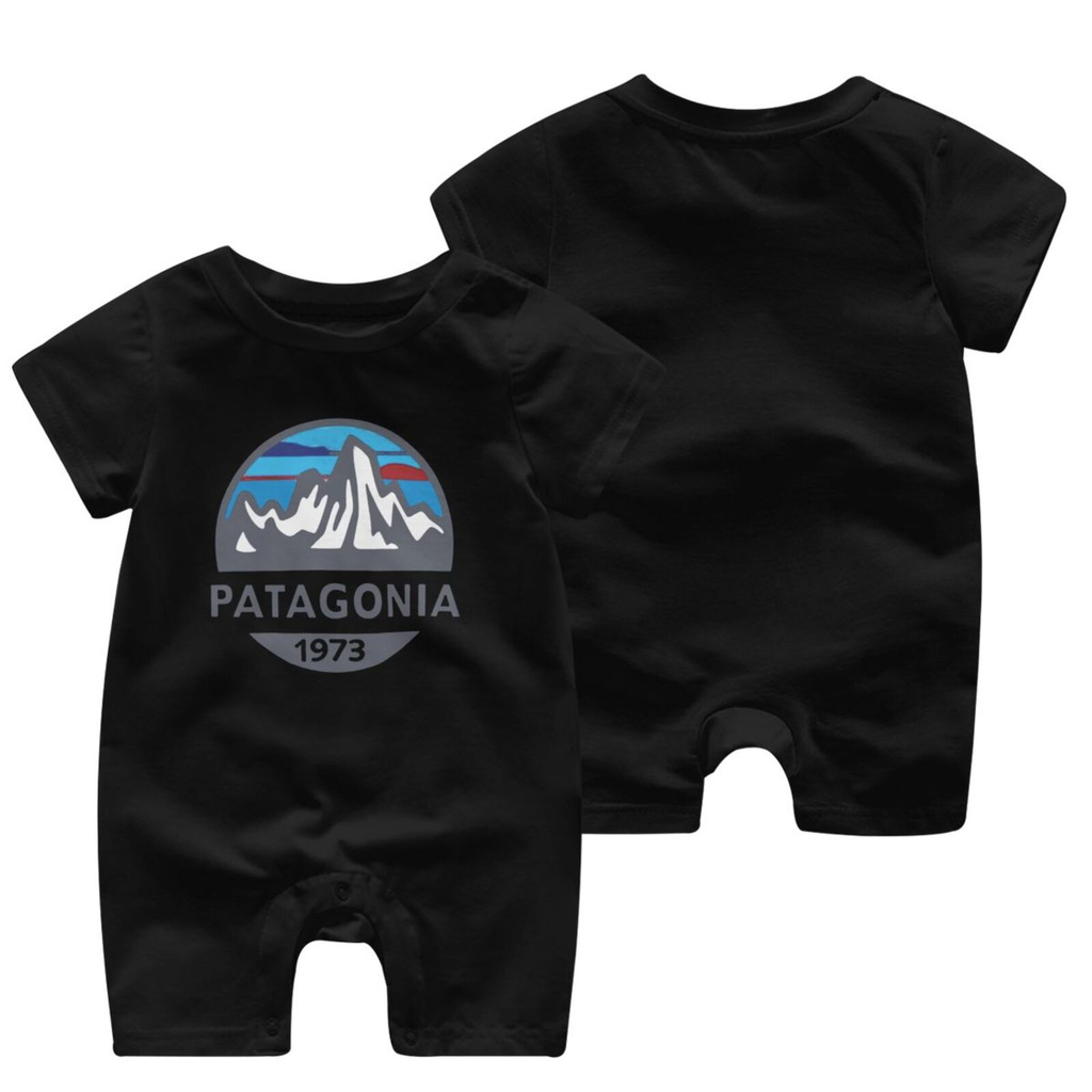 圖案定制嬰兒連身衣 Patagonia Patagonia Pure P 6 Logo 戶外運動服 Patagonia3