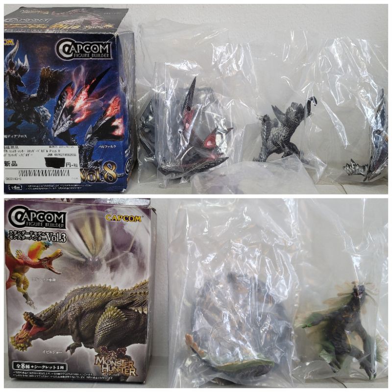 日版已拆款式自選 盒玩魔物獵人標準型號vol 2 Vol 8 世界world Mh 古龍天慧龍嵐龍 蝦皮購物