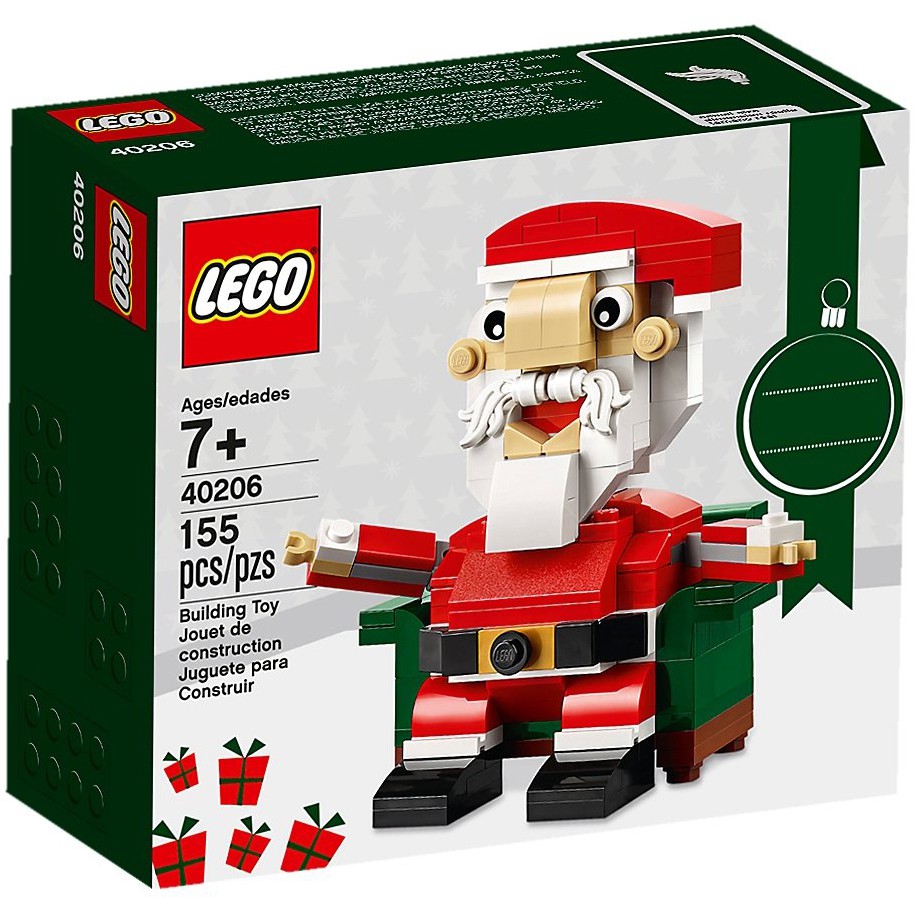 【CubeToy】樂高 40206 聖誕節 聖誕老公公 - LEGO Christmas Santa -