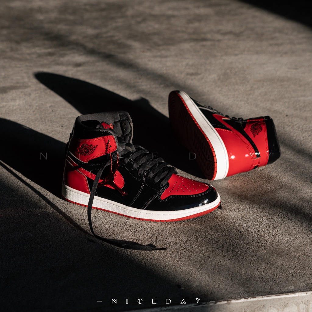 NiceDay 現貨 Nike Air Jordan 1 High OG Patent Bred 555088 063